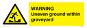 warning-uneven-ground-within-graveyard~